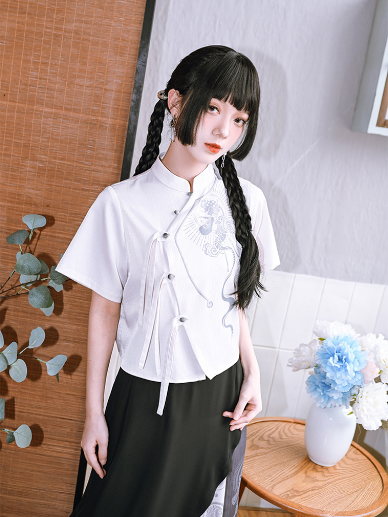 Chinashamar shirt+China skirt