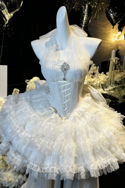 White Moonlight Mini Dress