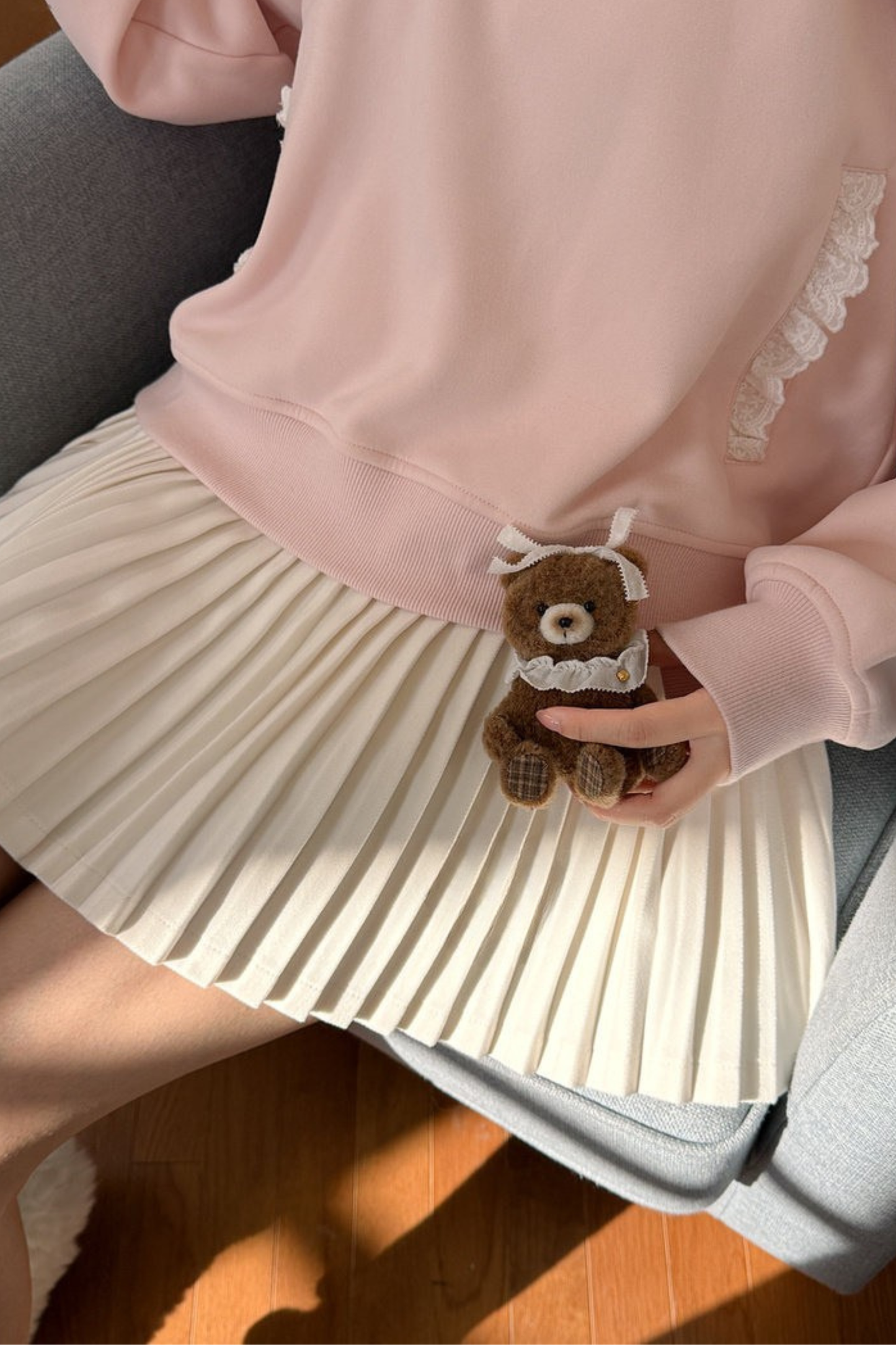 レトロガーリープリーツスカート