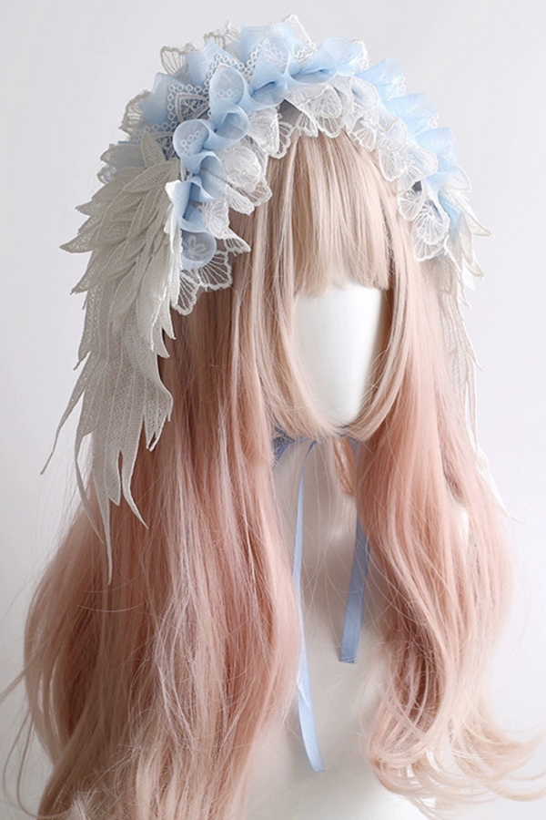 Gorgeous feather Lolita hair accessories