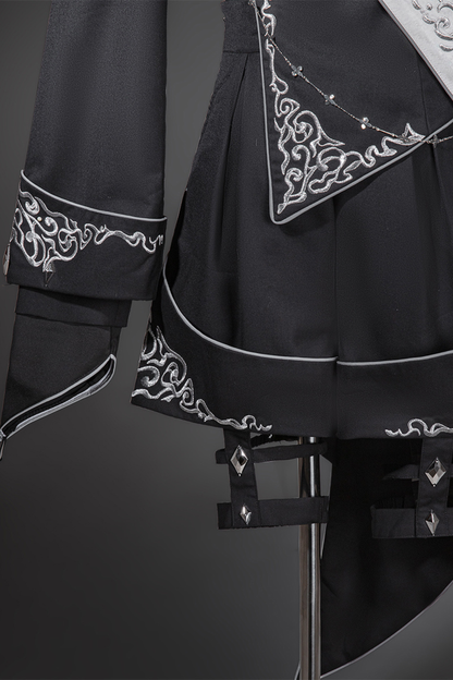 ネバーアイランドモード皇子トップス+ショートパンツ+リボン