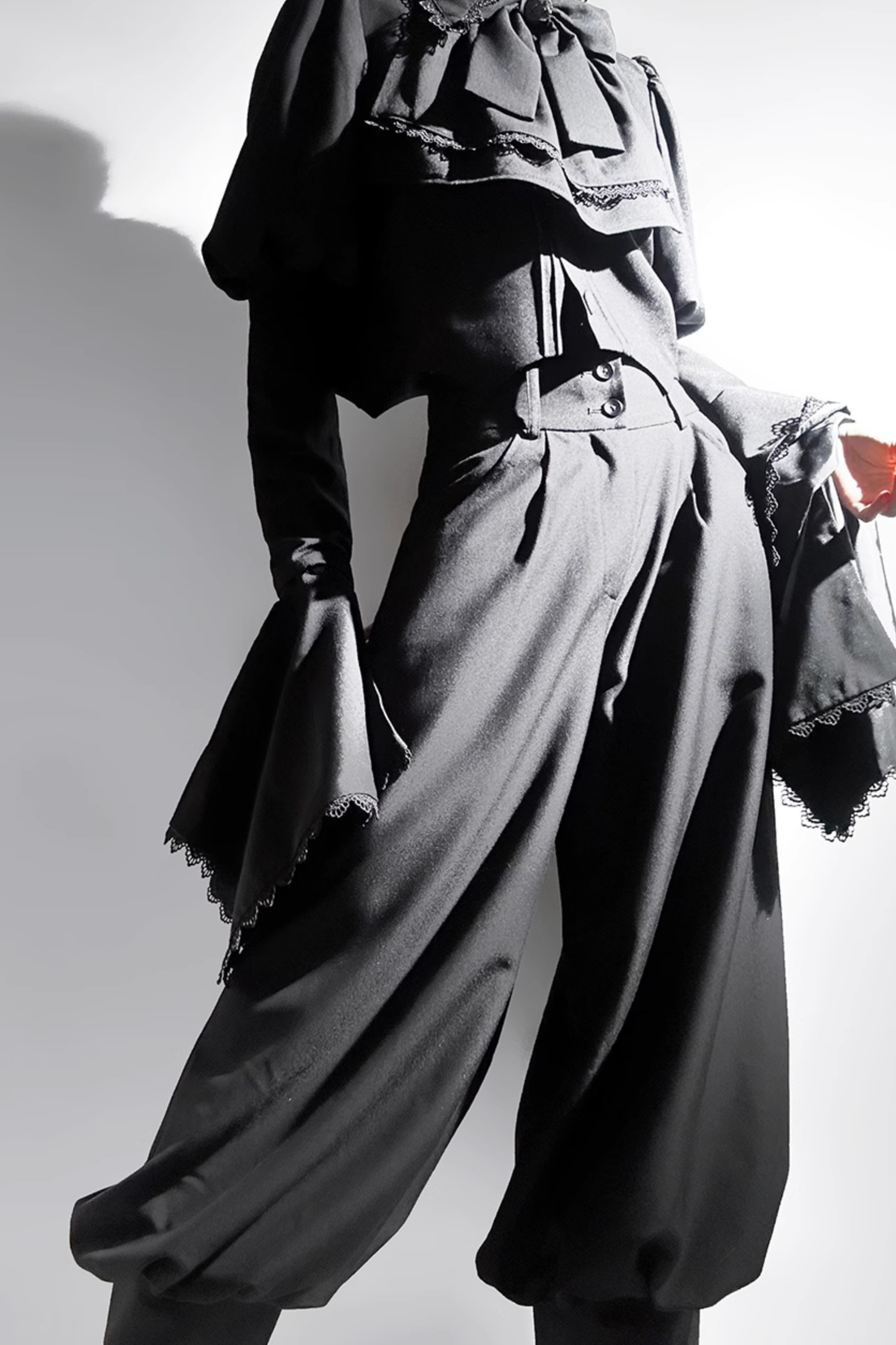 レトロゴシックロリータジャケット+パンツ