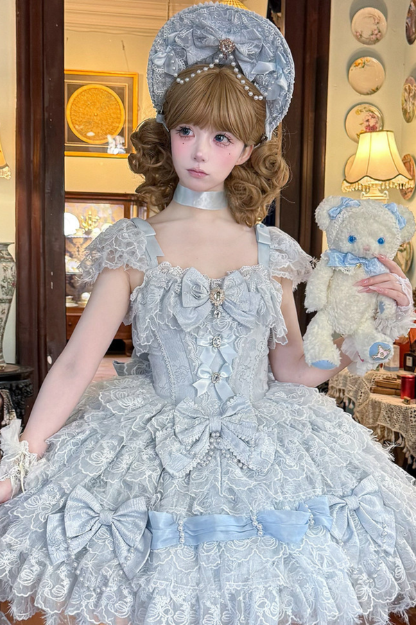 フリルプリンセスロリータドレス