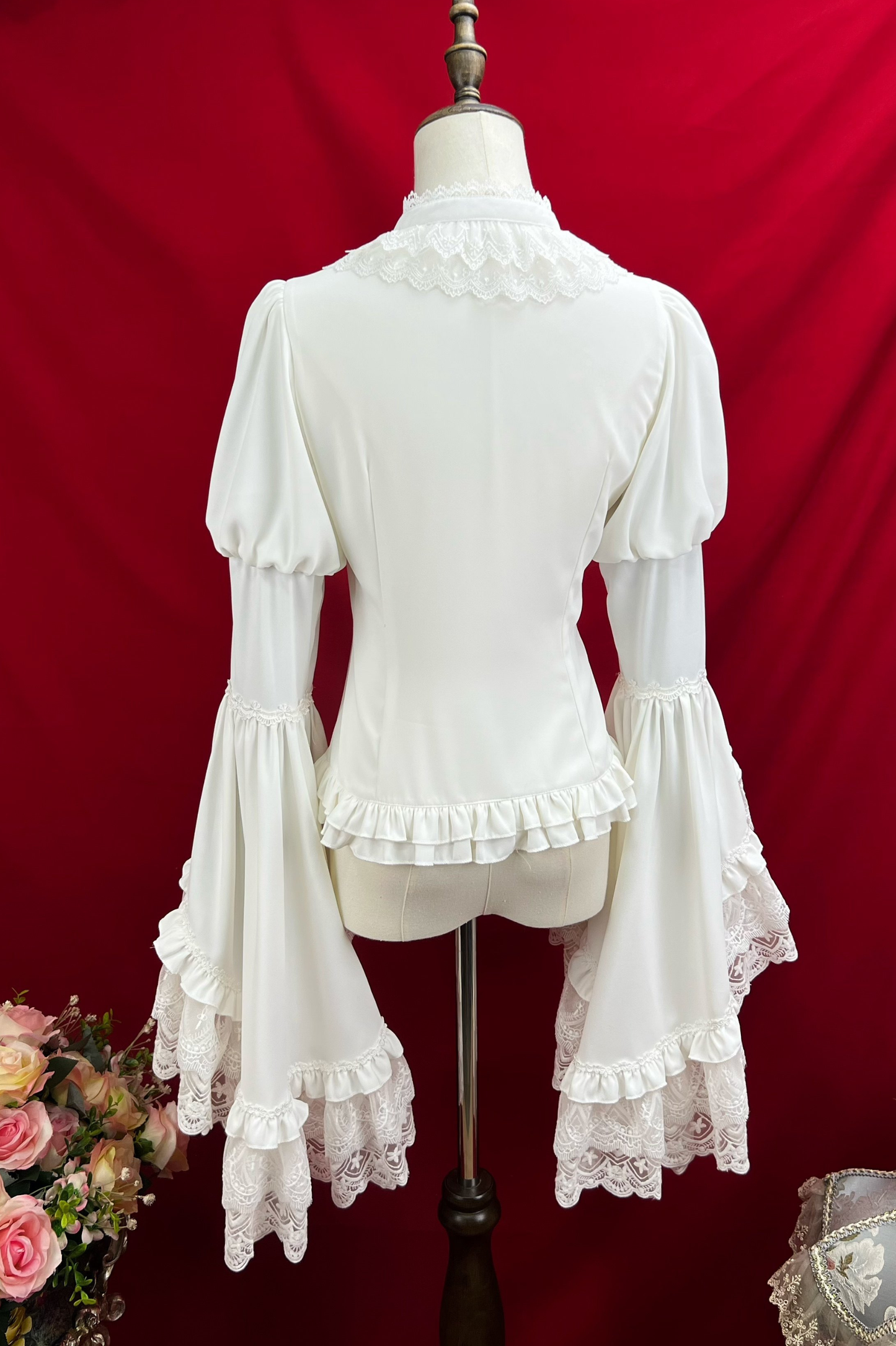 Stand collar princess sleeve Lolita blouse