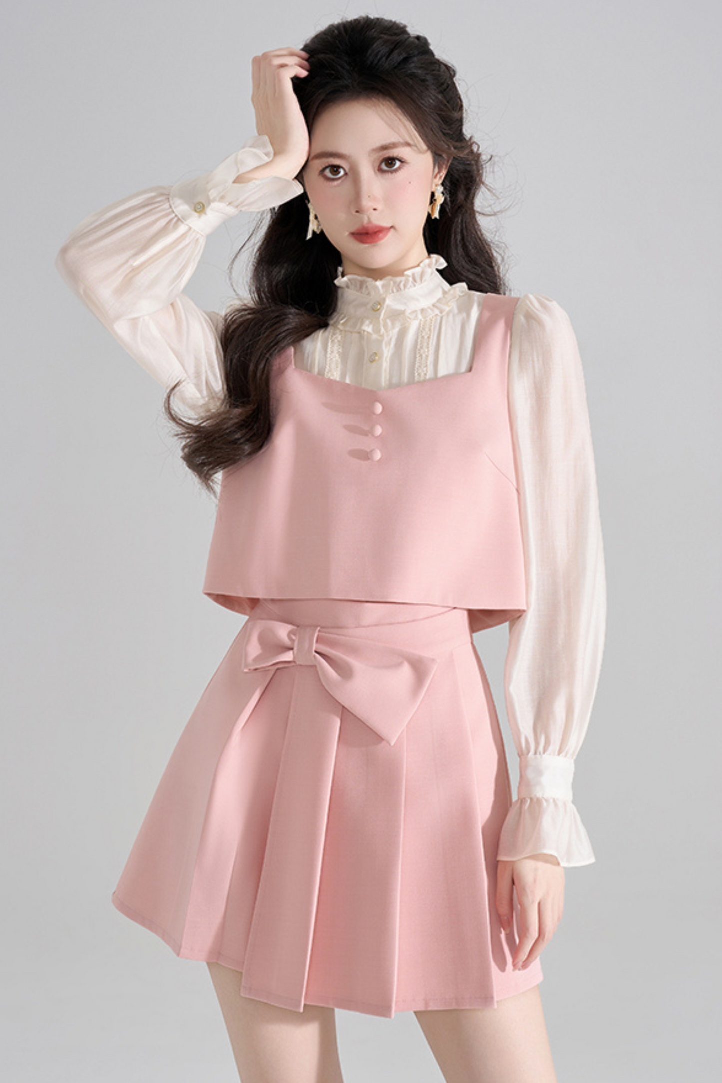 Ensemble Top + Flare Skirt