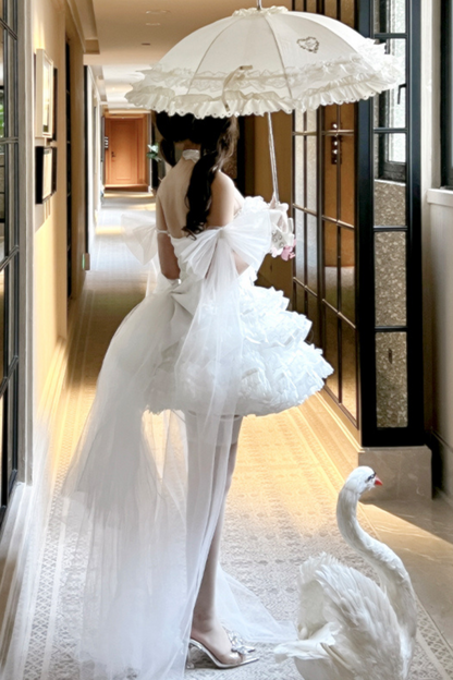 Short Swan Lolita Dress