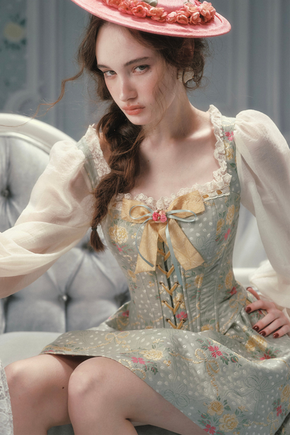 Fabric French Corset Top