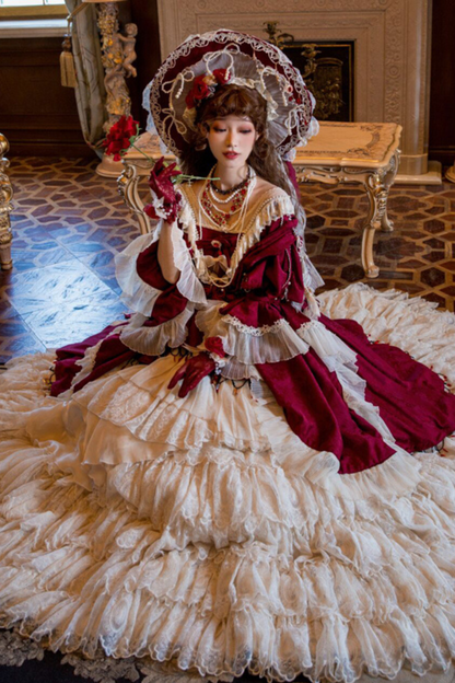 Marguerite Frill Petticoat Skirt