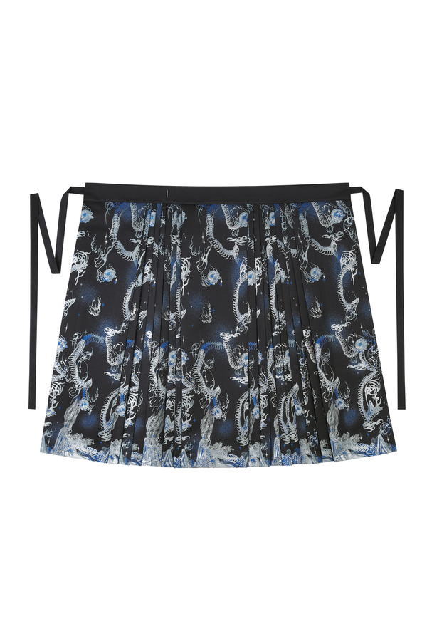 Elegant Chinese shirt + jacket + long skirt