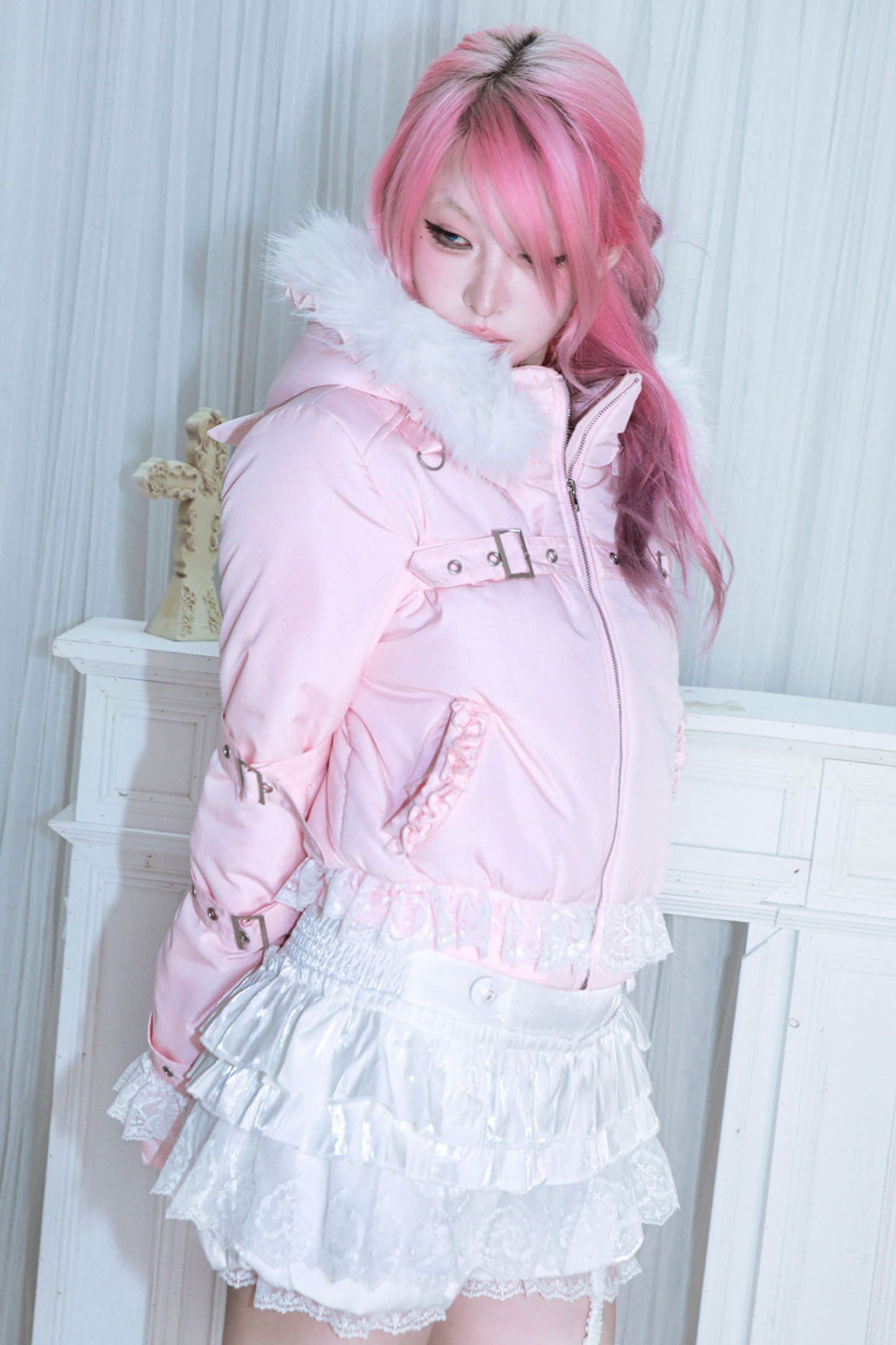 バックルストラップパンクアウター