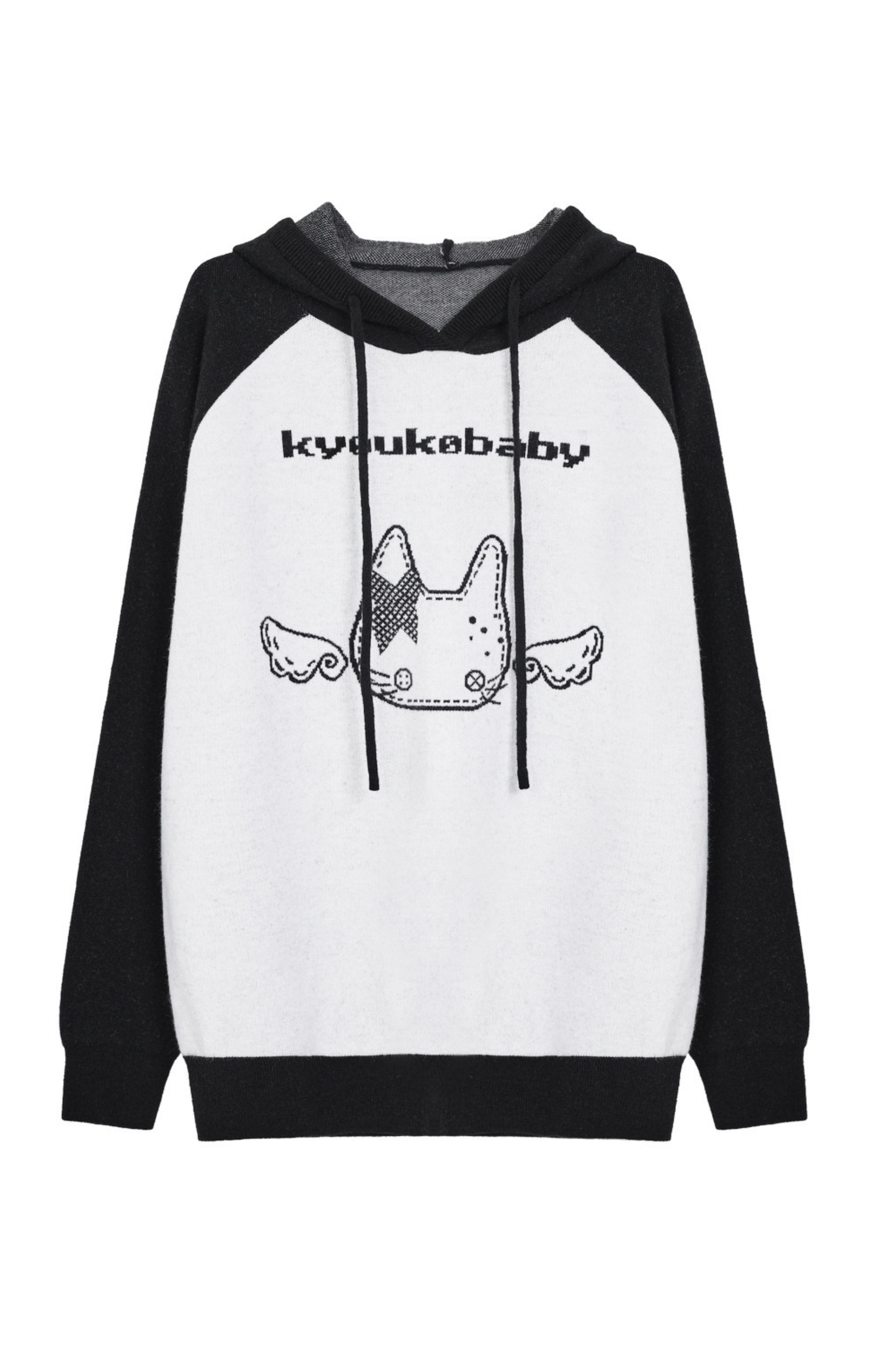 Hoodie Loose Top + Pants + Bag + Ribbon + Leg Warmers