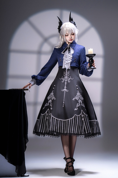 Gothic Lolita Kleid + Elegante Oberteile