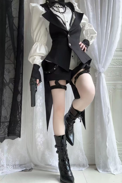 王子ゴスロリータタキシードセットアップ