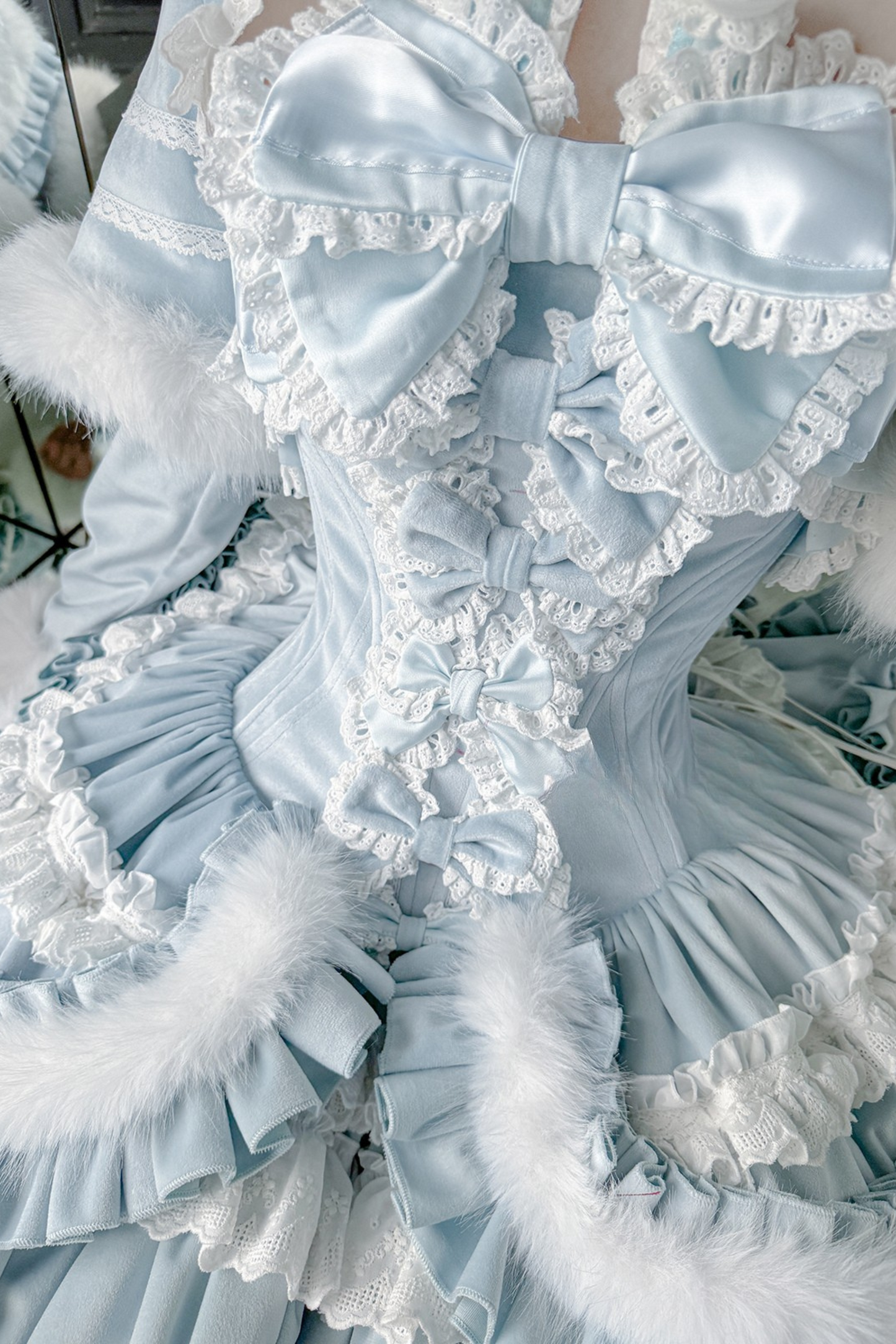 Swan Haute Couture Lolita Dress Set