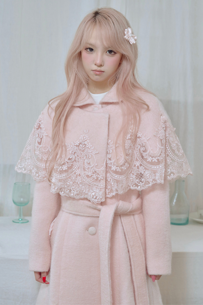 スイートレースケープロングコート