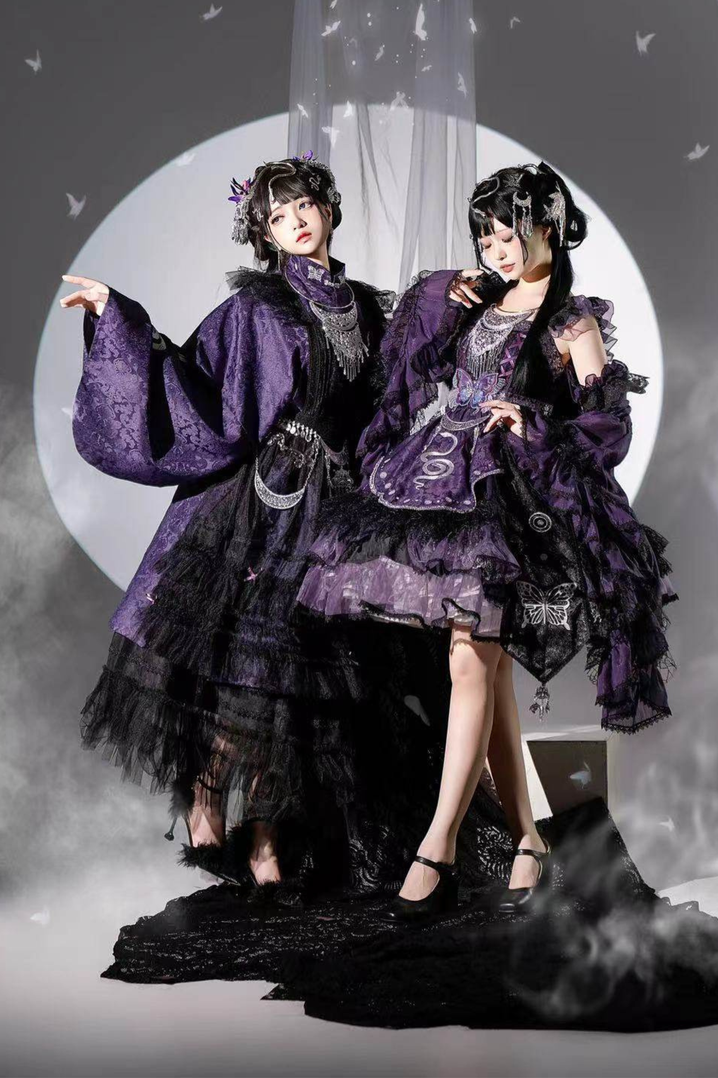 Exotic Style Chinese Lolita Dress Set