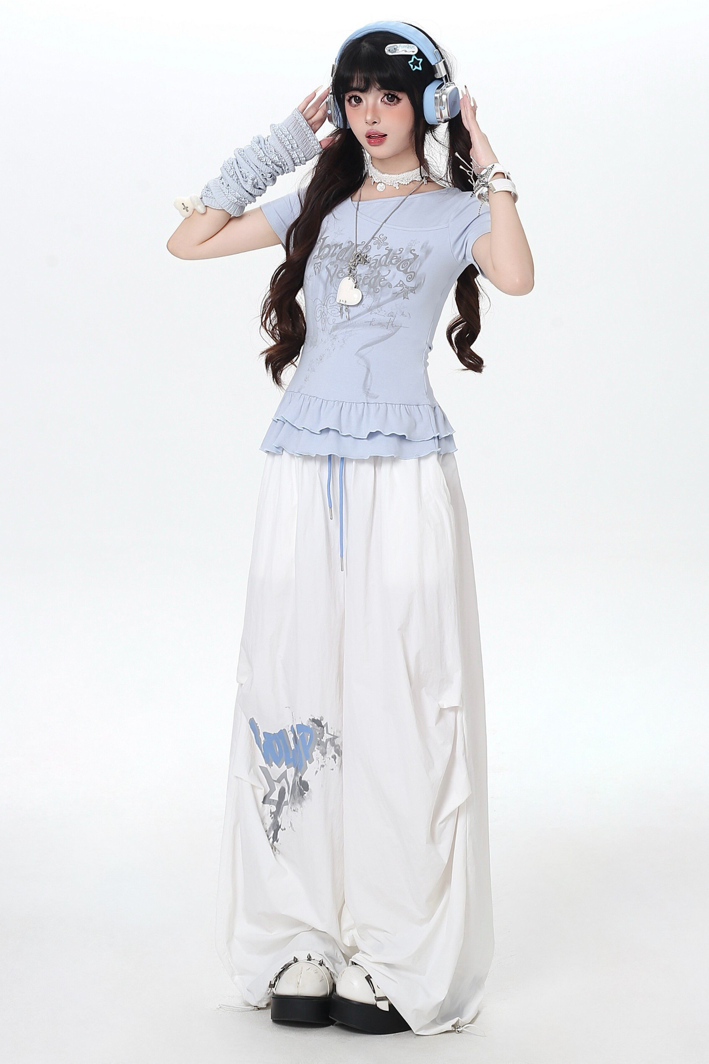 Dark Street Wide Leg Pants