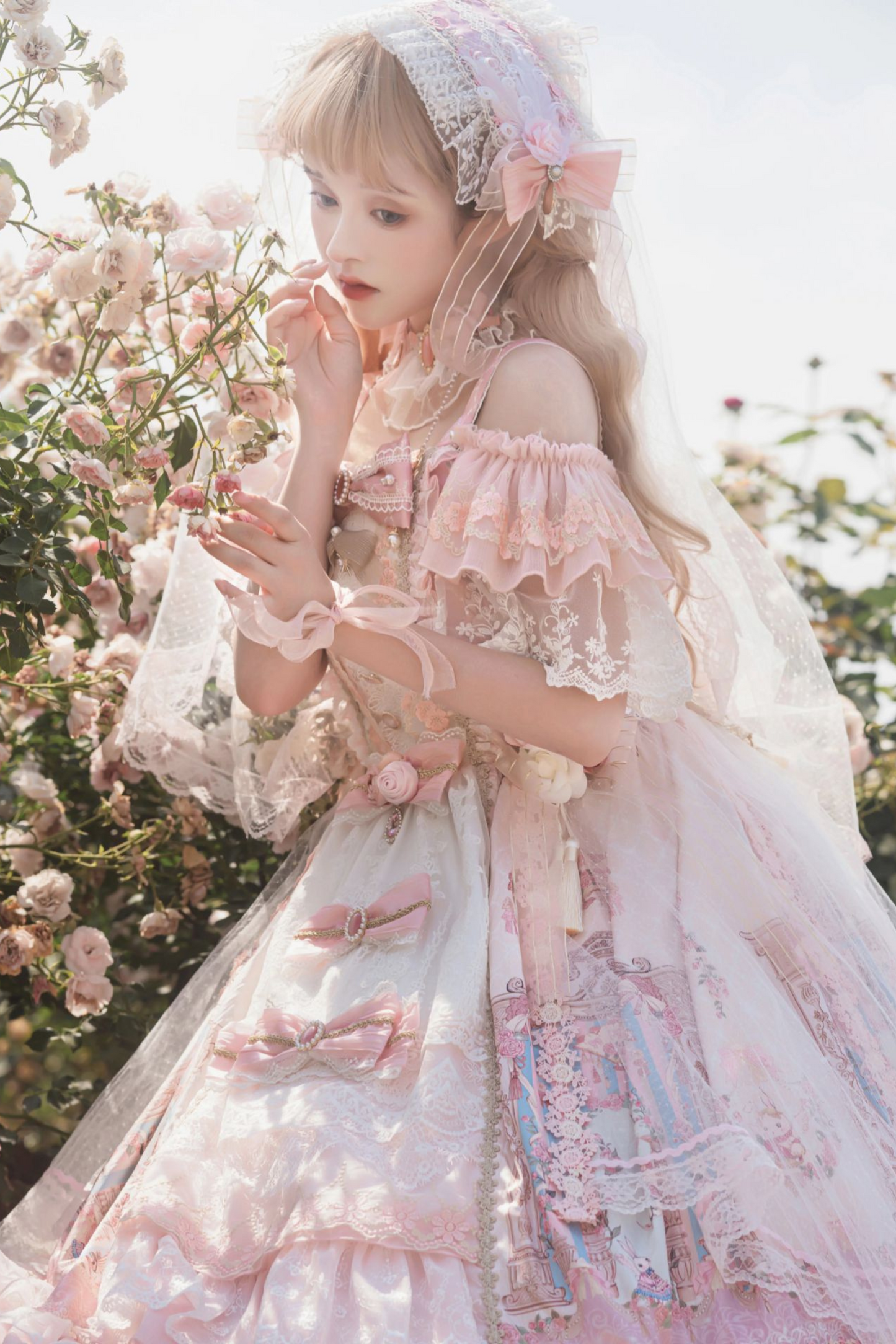 Flower Princess Lolita Dress Set