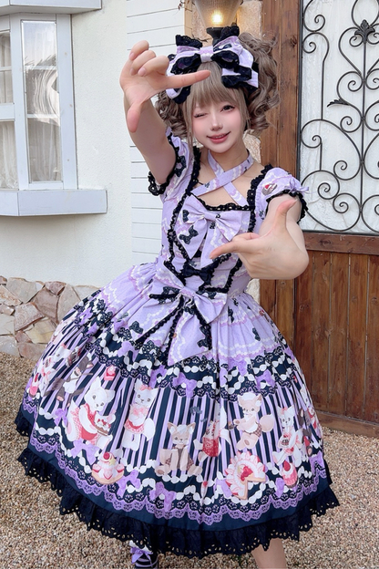 [Pre-order] Honey Fox Restaurant Star Warm Dress