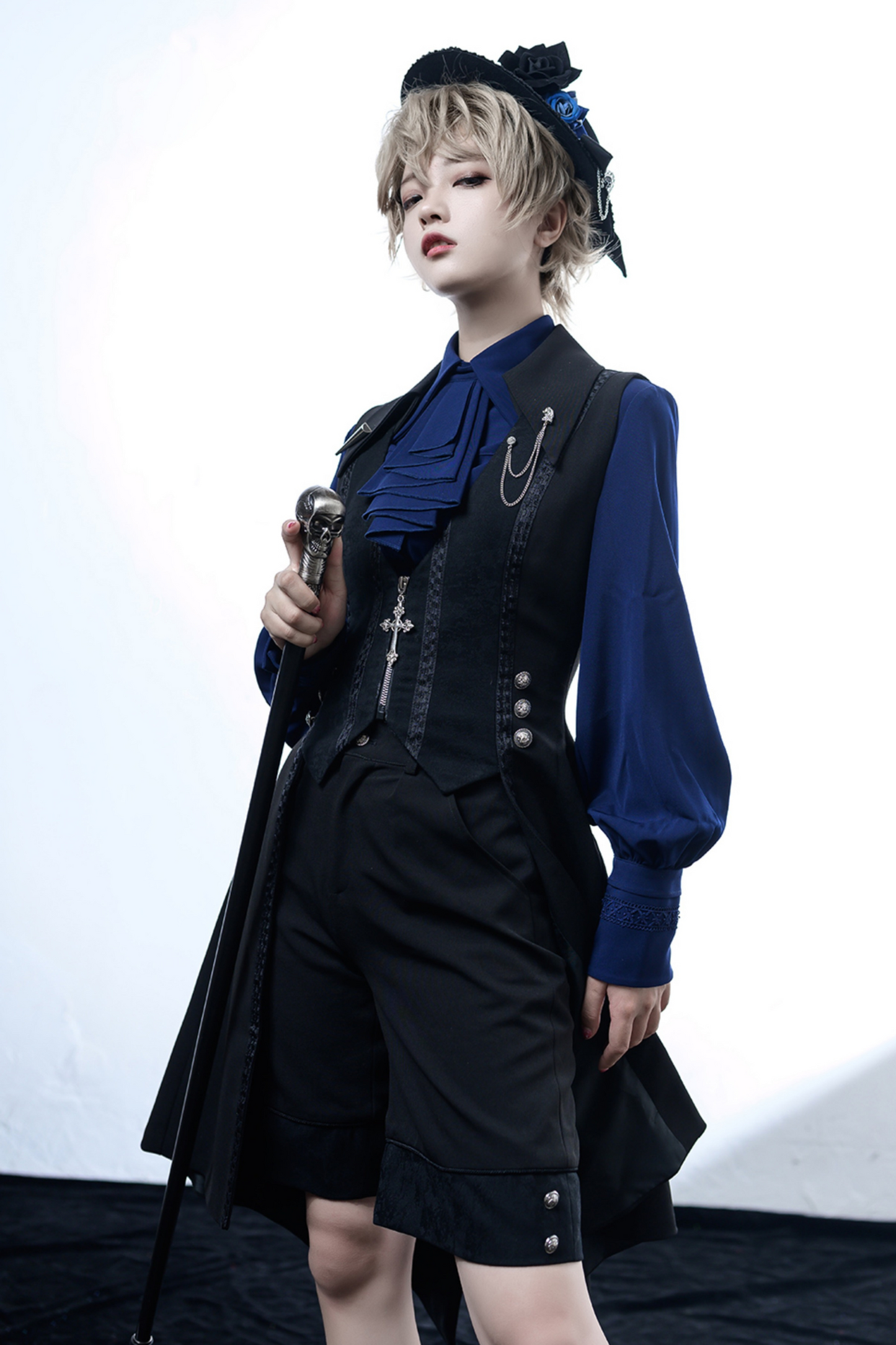 レトロロリータラムスリーブシャツ