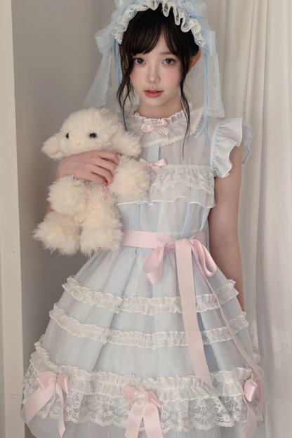 リボンボープリンセスロリータドレス