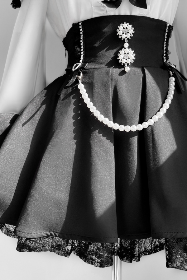 Mine mass-produced love top + pearl skirt