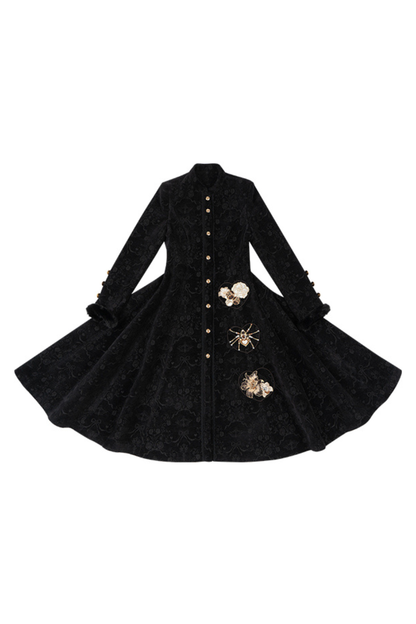 クラシックダークロングコート+ケープ