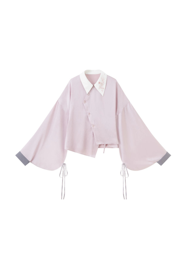 Gilet chasse au rythme des cerisiers+chemise+jupe+pantalon+accessoires