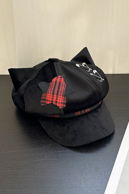 猫耳サブカルチェックハット