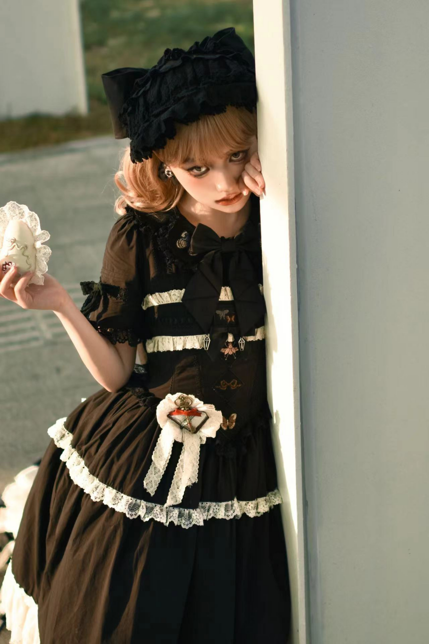 Cotton Frill Lolita Accessory Set