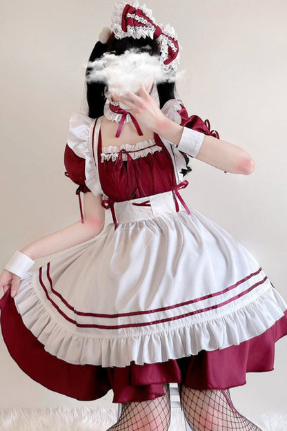 Large Size Loli Maid Cosplay Set