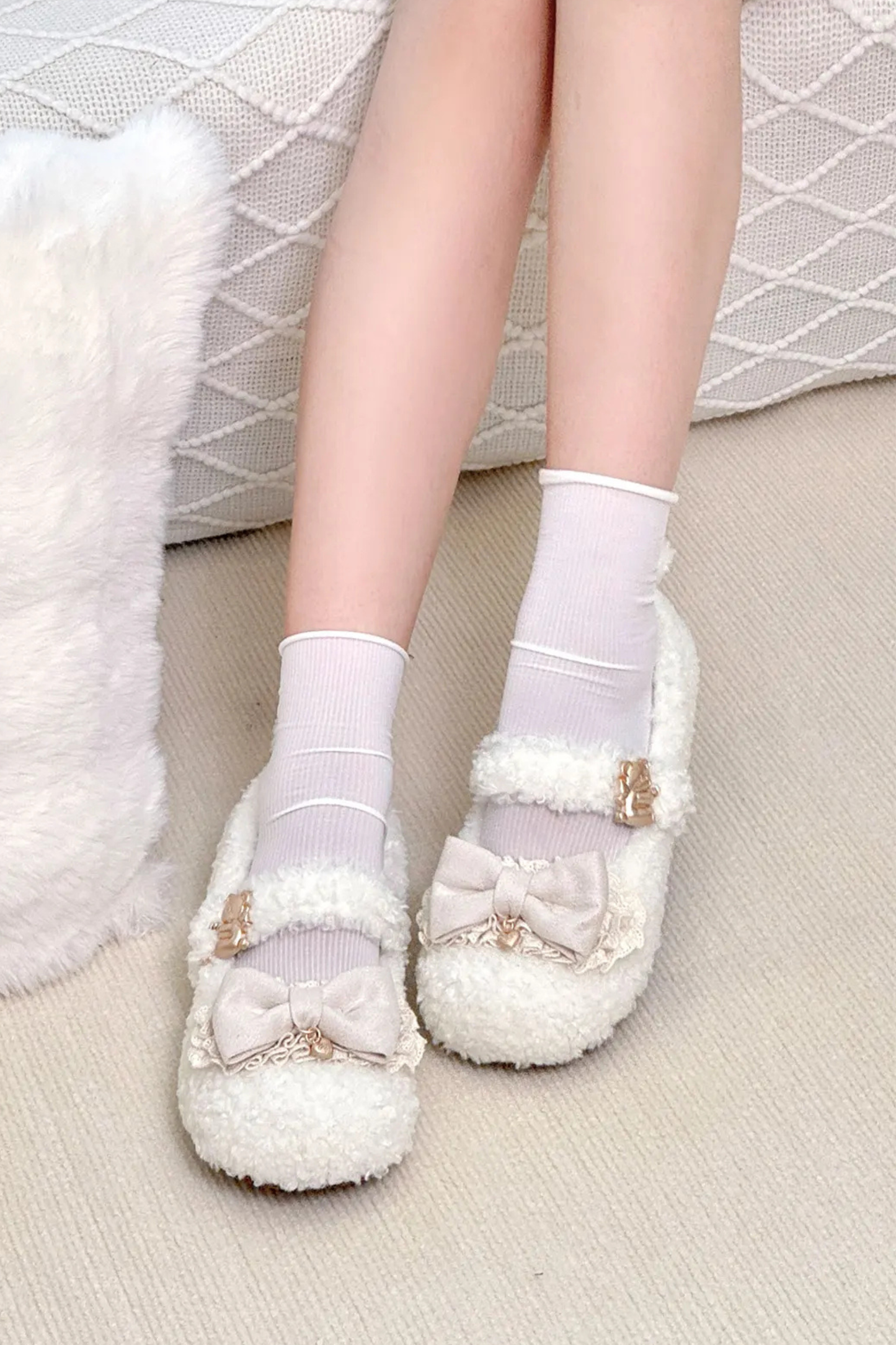 Sheep Puff Winter Shoes
