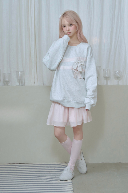 リボンプルオーバースウェット