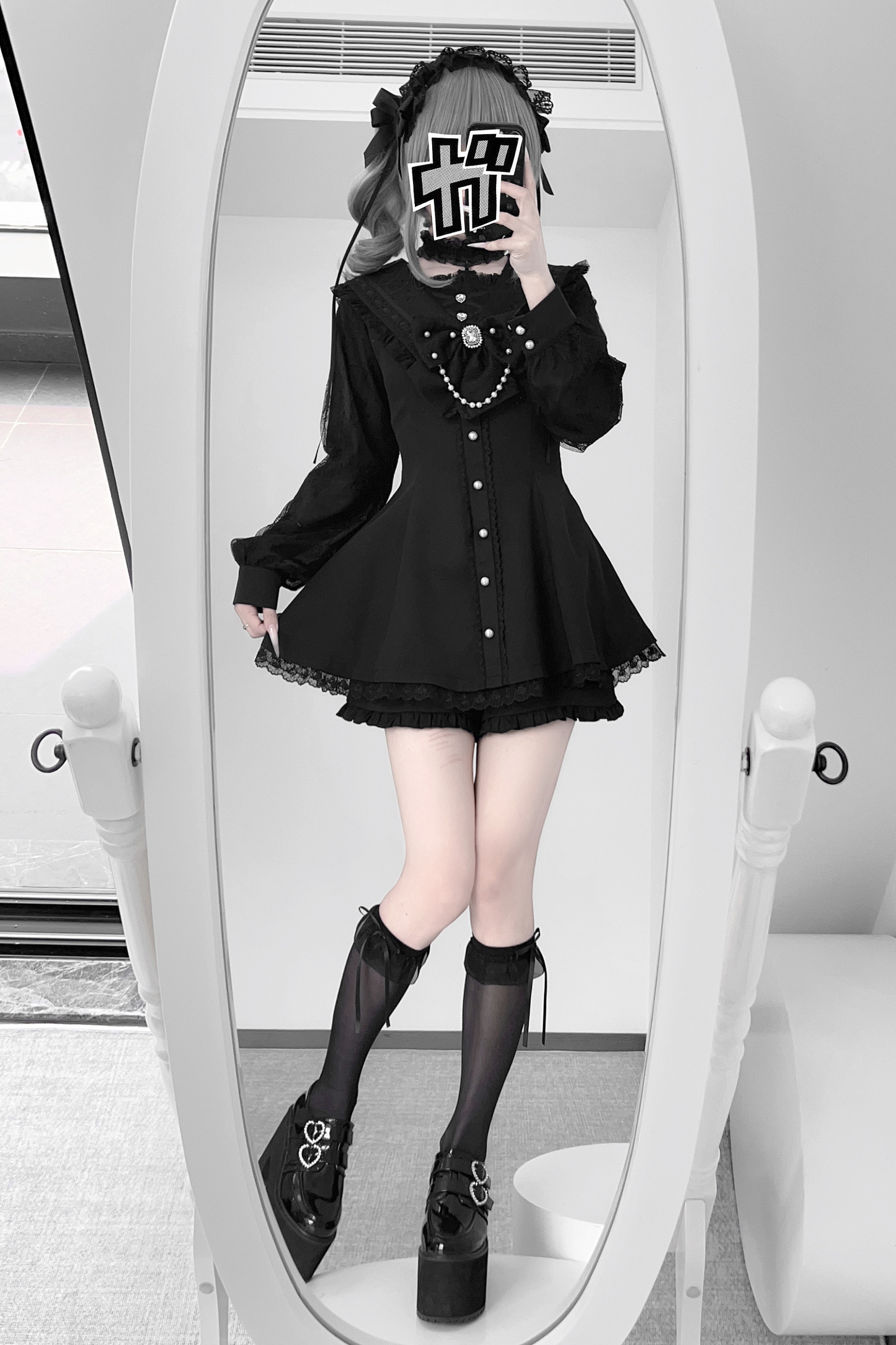 Jen Sweetheart Peplum Top + Shorts