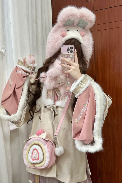 ストロベリーケーキロールバッグ ゴラムバザールバッグ