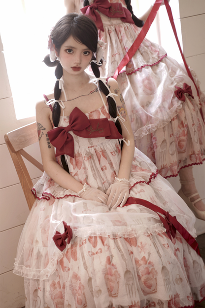 ストロベリーボックスロリータキャミソールドレス