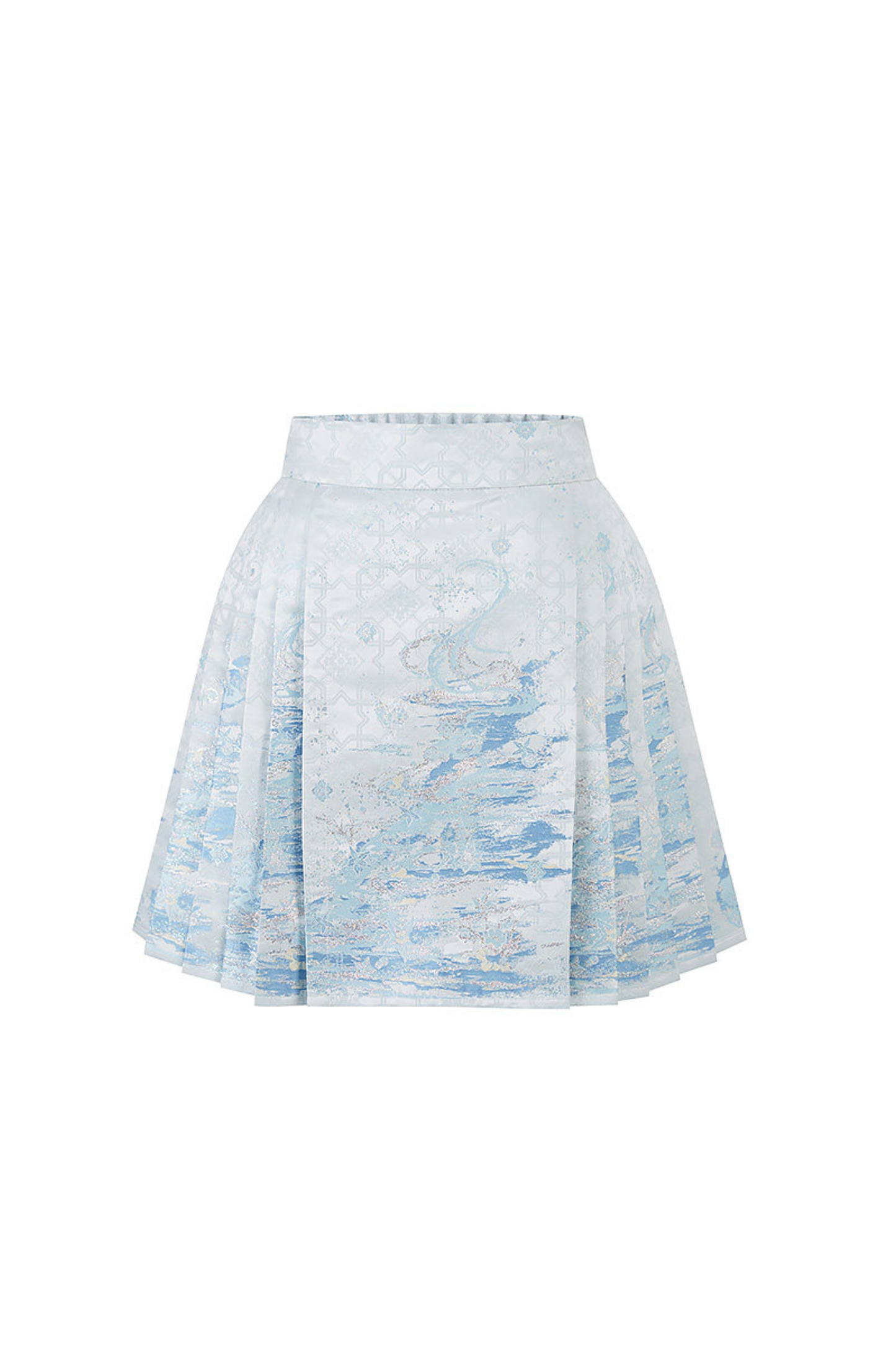 아이스 차이나 셔츠 + 스커트 + 원피스 + 목걸이