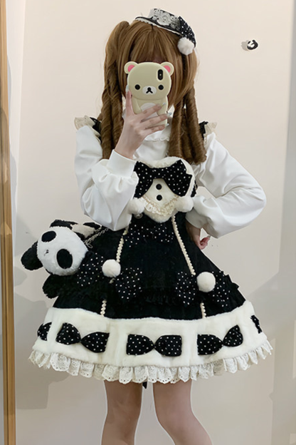 Snow Velvet Lolita Dress