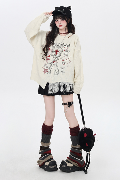 Loose Pullover Sweater