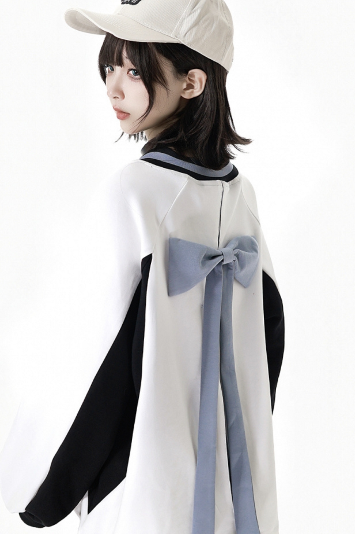 モードスタイルスウェット+ウエストスカート+パンツ+シャツ