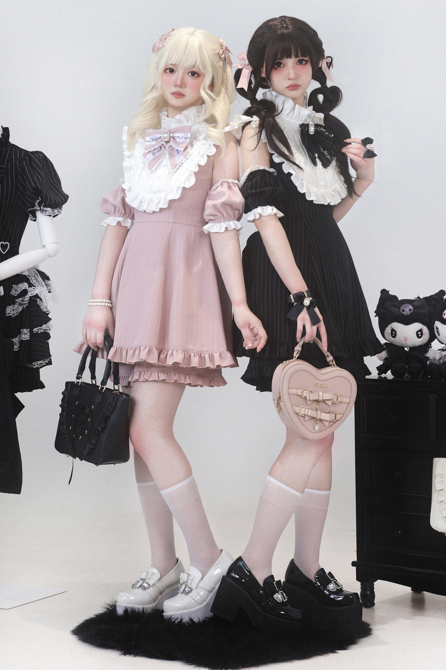 ローズプリンセスオフショルダーフリルリボントップス