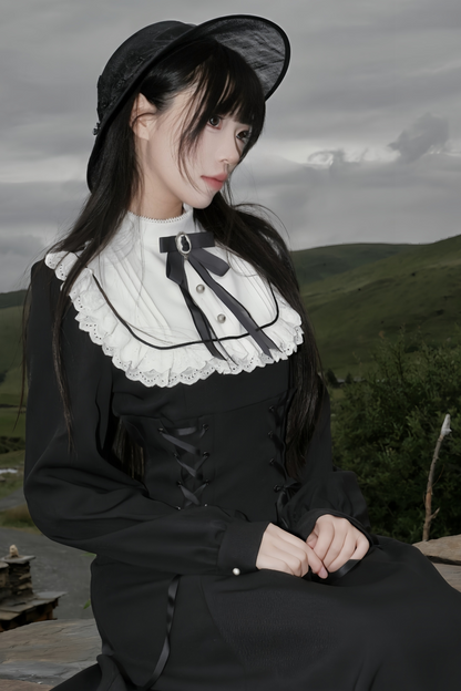 フランスレトロガールドレス