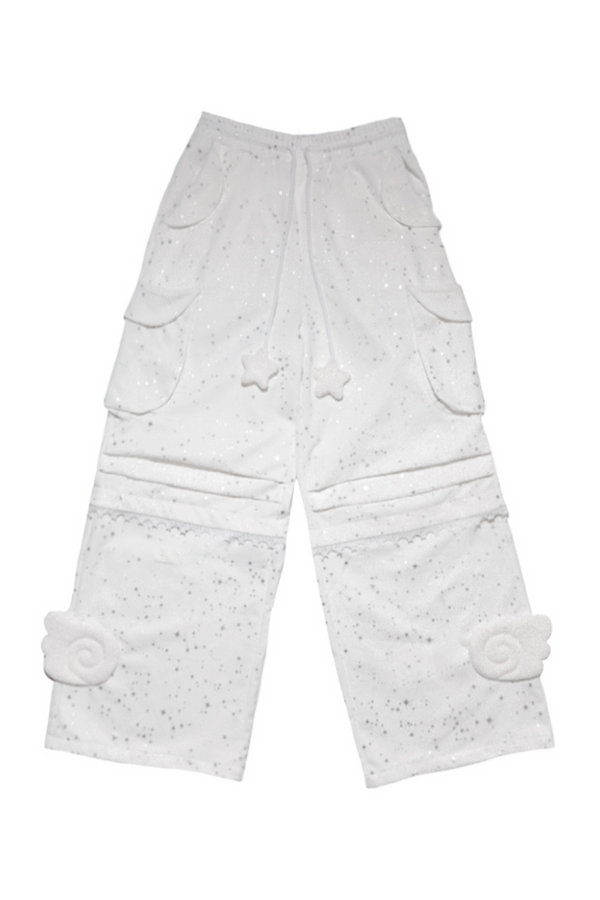 Angel Wing Millennium Loose Cargo Pants
