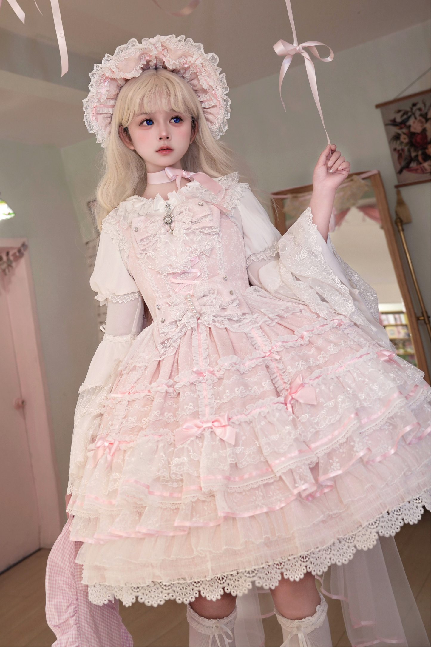 レーススイートロリータドレスセット