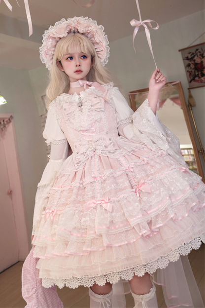 レーススイートロリータドレスセット