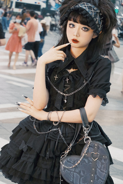 コントラクトクロスJSKゴシックエレガントロリータドレス