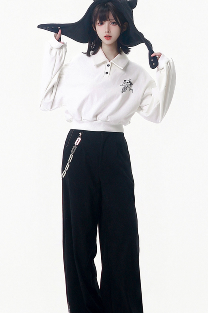 Blackberry Hooded Jacket + Top + Pants + Skirt