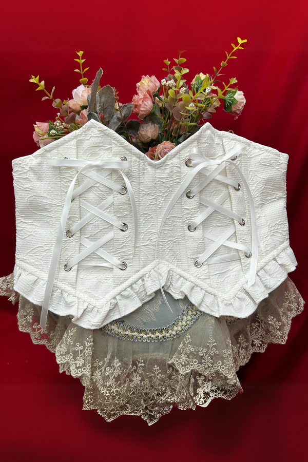 グッドエビルロリータゴシックジーシャツ＋フレアスカート＋ウエストベルト