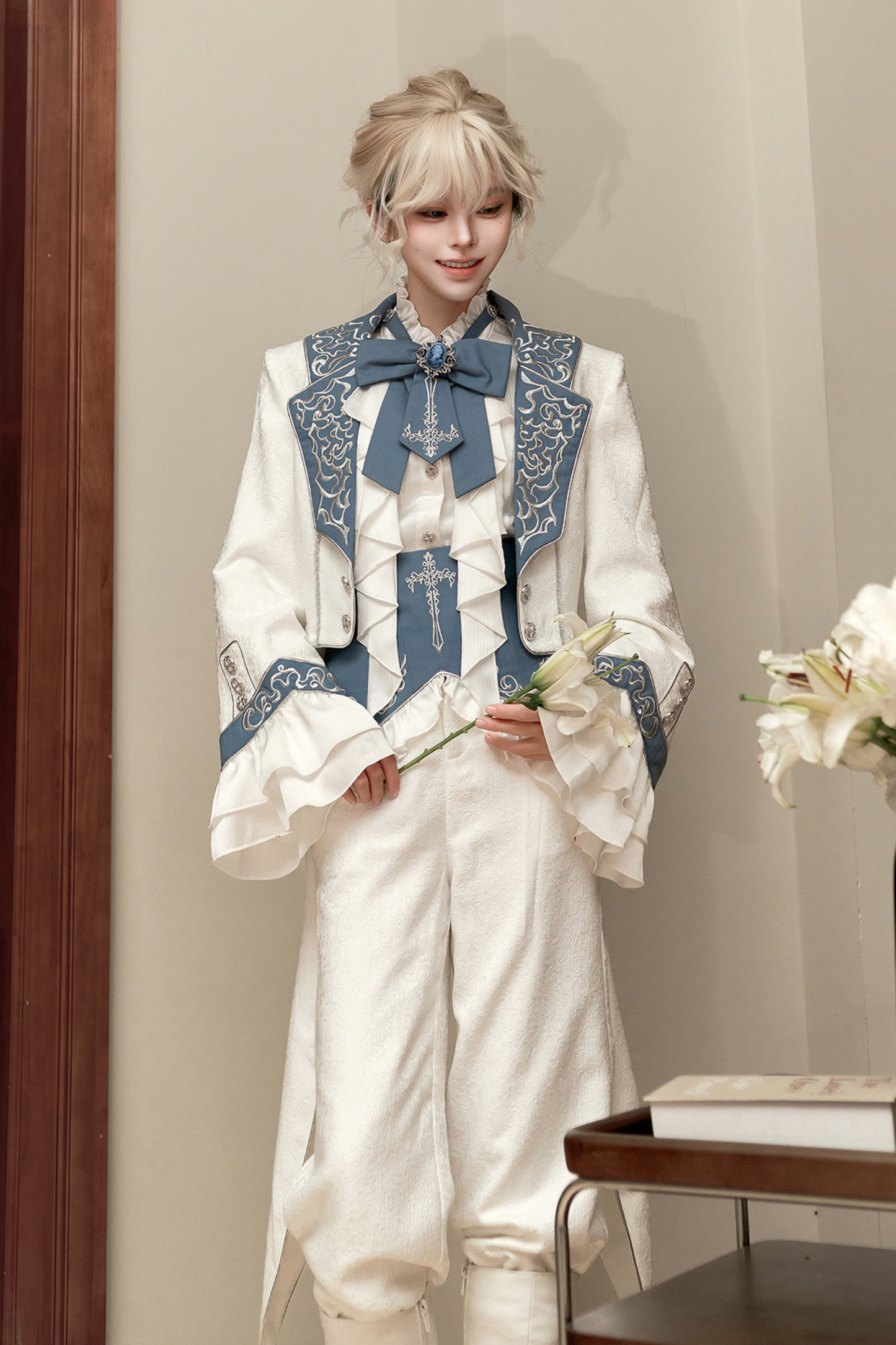 Moonlight Prince Jacket + Top + Corset + Pants