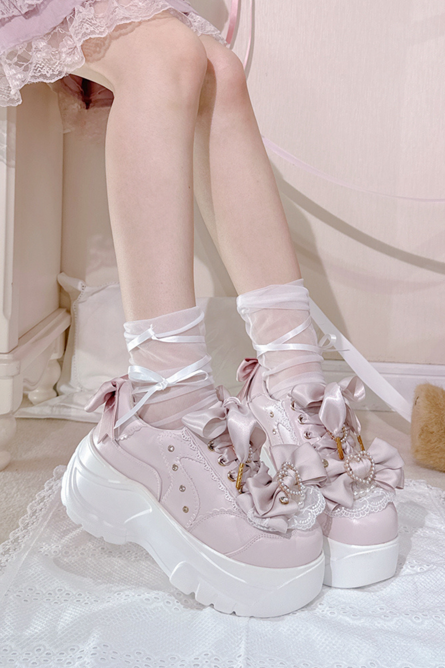 ハートバブルマフィンシューズ